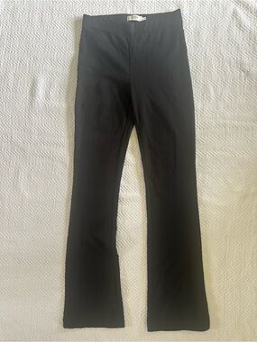 B Young Stretchy Black Pull on Bootcut Pants